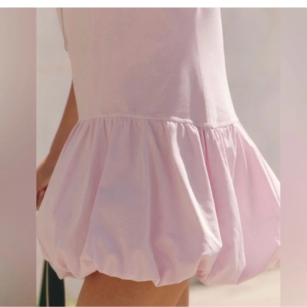 NWT Free People Hot Shot Bubble in White Pickleball Tennis XS FP Tennis - Picture 2 of 13